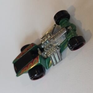 Hot Wheels 2017 Rod Squad Z-Rod Hot Rod Race Car - Green Black